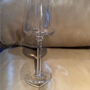 Michael Graves Clear Crystal Wine Glass - Elegant Stemware - 8 available
